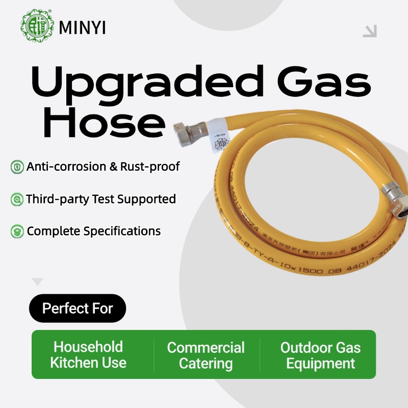 Rust-Proof Flexible Metal Gas Line – 304 Stainless Steel Hose for Outdoor Kitchen, Grill & Propane Appliances-1