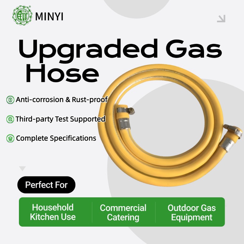 Rust-Proof Flexible Metal Gas Line – 304 Stainless Steel Hose for Outdoor Kitchen, Grill & Propane Appliances-2