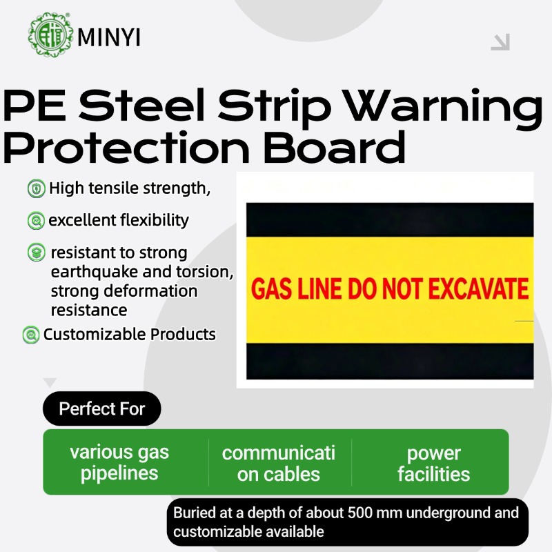Gas Line Warning Protection Board