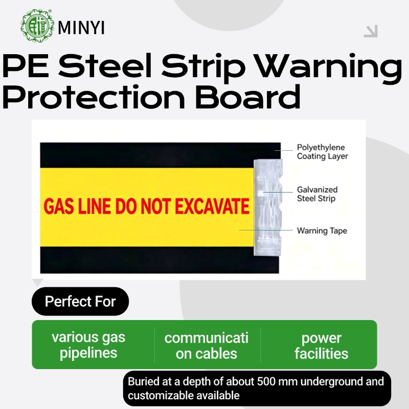 Gas Line Warning Protection Board-2