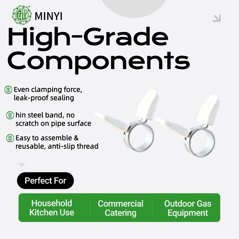 Long-Life Rubber Composite Gas Connection Hose for Household Kitchen, Commercial Catering & Outdoor Gas Equipment-2