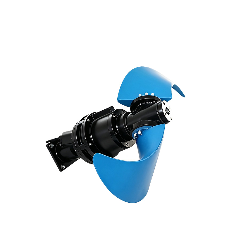 QJB IP68 Submersible Mixer and Low-Speed Flow Propeller for Wastewater Treatment, Sludge Suspension and Tank Circulation-4