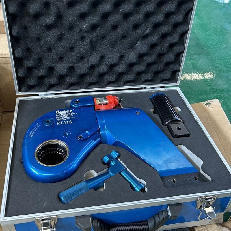Ultra Thin Low Profile Hollow Hydraulic Torque Wrench for Limited Space-4