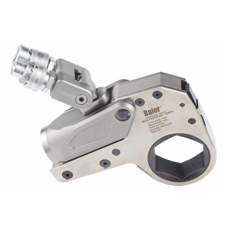 Ultra Thin Low Profile Hollow Hydraulic Torque Wrench for Limited Space