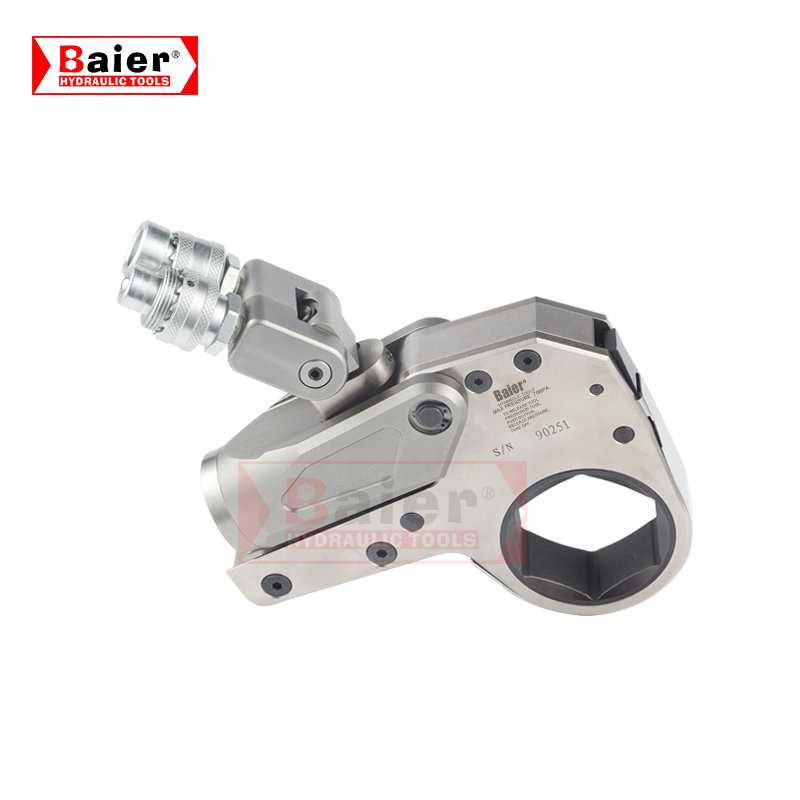 Low Profile Hollow Hydraulic Torque Wrench 10000 Psi Torque Tool for Wind Turbine Installation-9