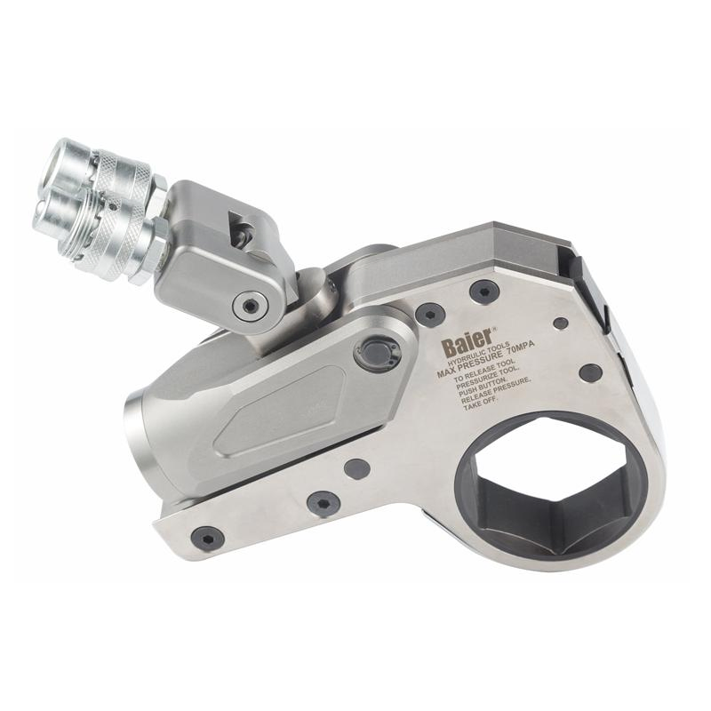 Low Profile Hollow Hydraulic Torque Wrench 10000 Psi Torque Tool for Wind Turbine Installation-12