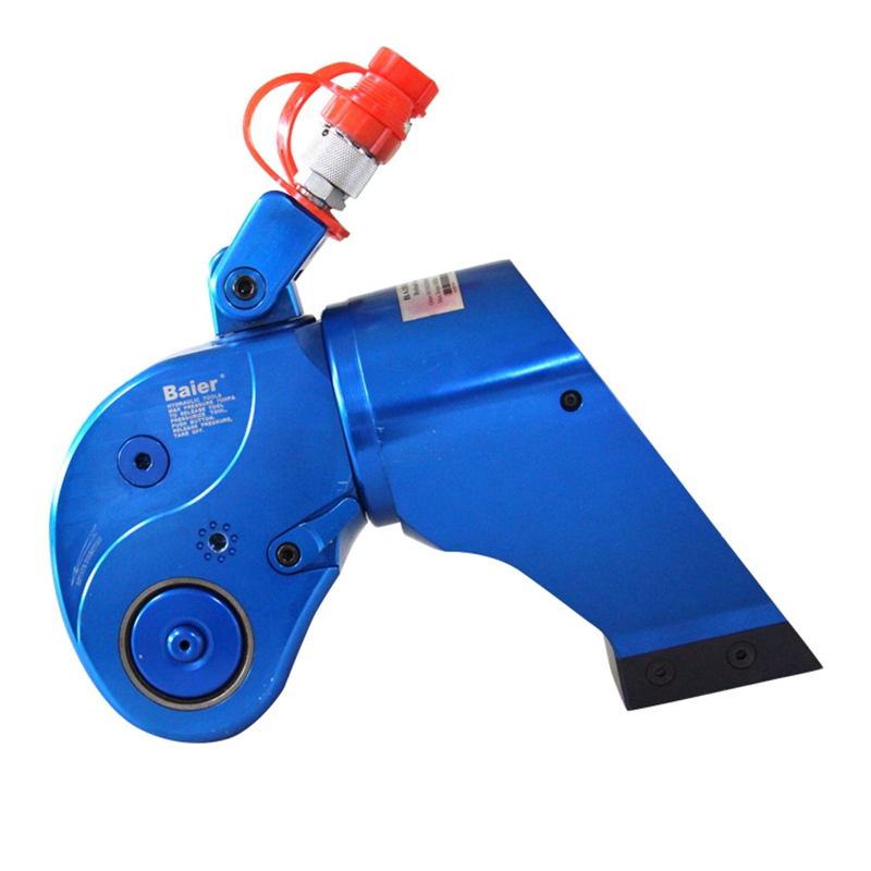 Low Profile Hollow Hydraulic Torque Wrench 10000 Psi Torque Tool for Wind Turbine Installation-15