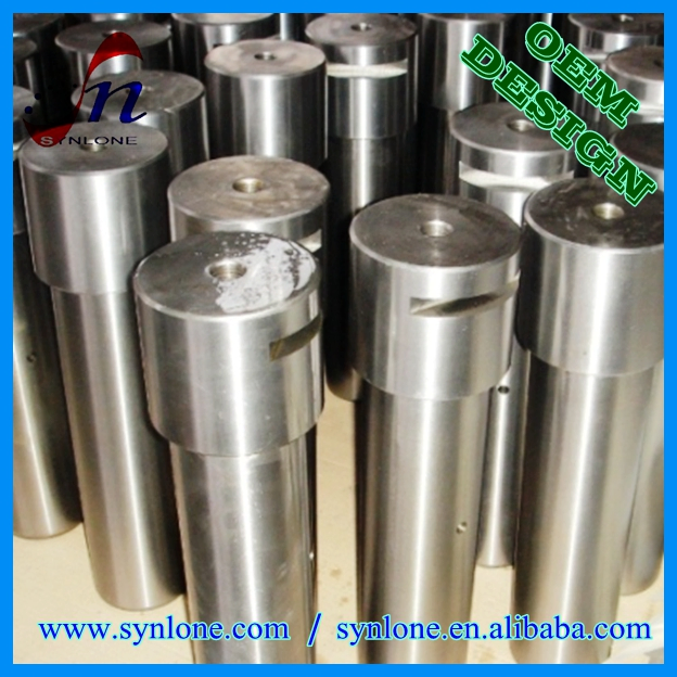 OEM Metal Forging /CNC Machining C45/A3 Spline Shaft/Worm Shaft/Gear Shaft-6