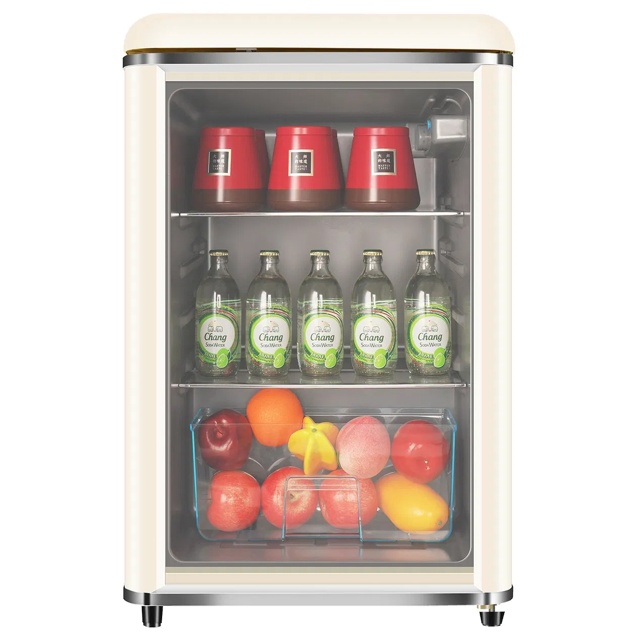 86 L Double Doors Fridge / Foam Door Refrigerator-8