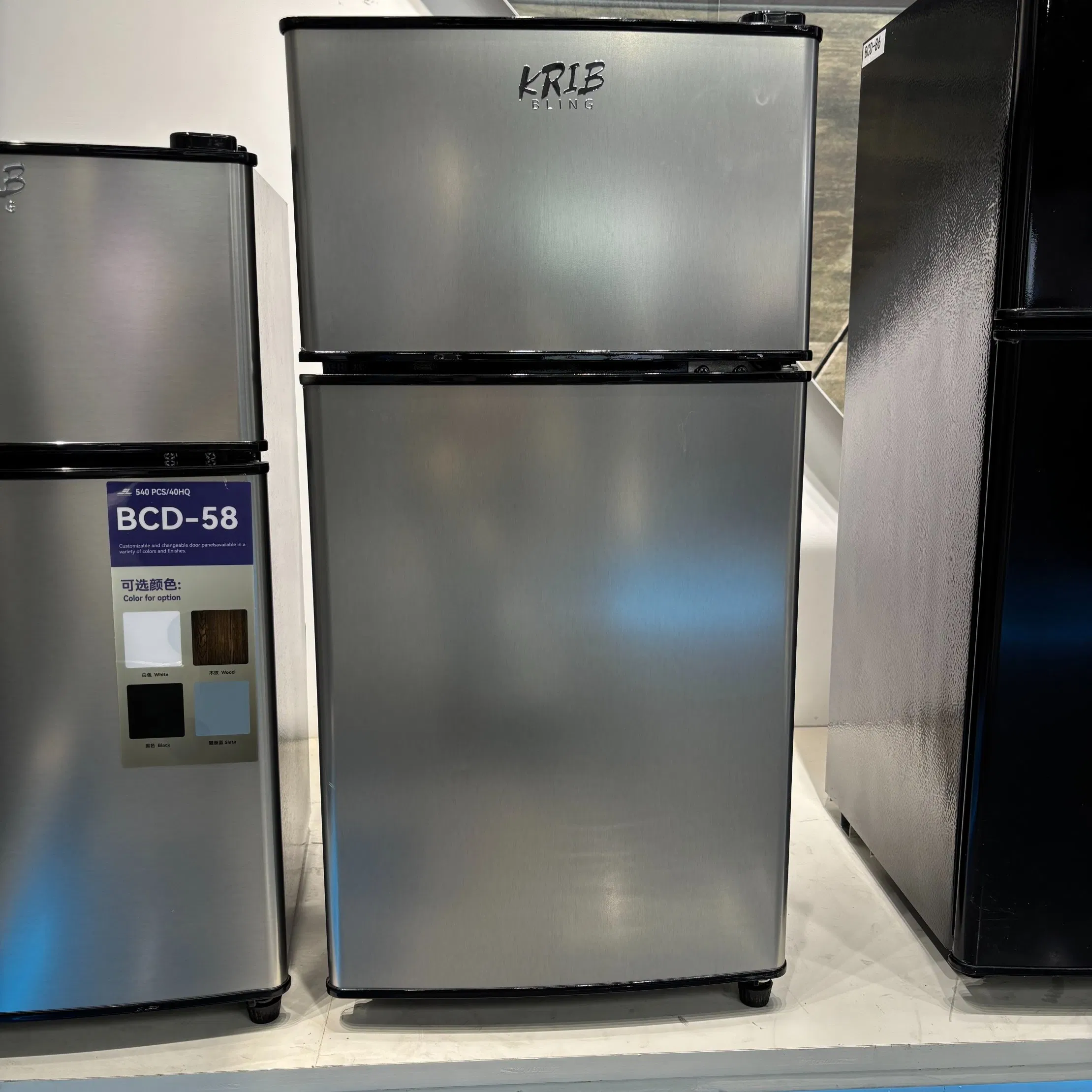 86 L Double Doors Fridge / Foam Door Refrigerator-19