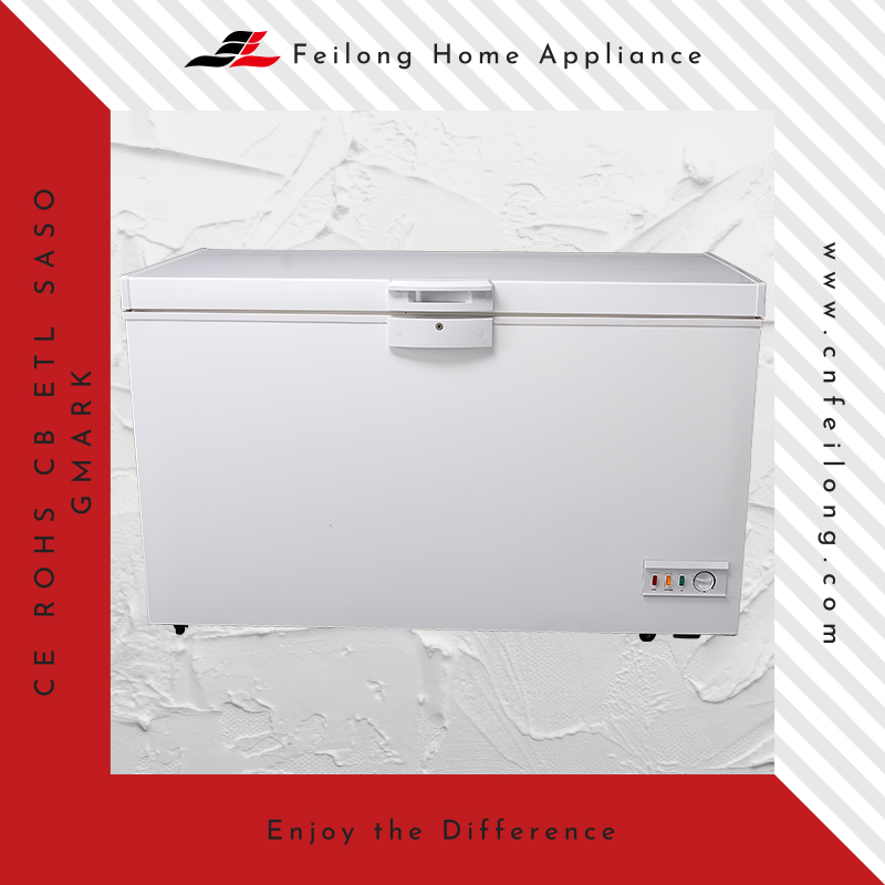 New Products 238L Strong Hing Commercial Chest Freezer, Deep Freezer Chest for Aparthotel-3