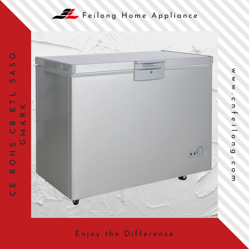 New Products 238L Strong Hing Commercial Chest Freezer, Deep Freezer Chest for Aparthotel-9