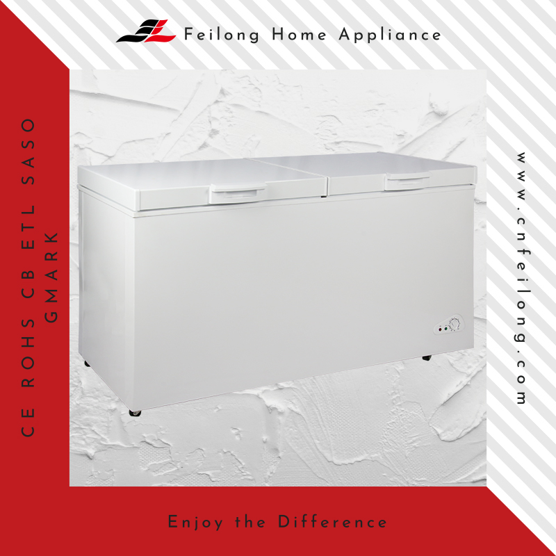 New Products 238L Strong Hing Commercial Chest Freezer, Deep Freezer Chest for Aparthotel-10