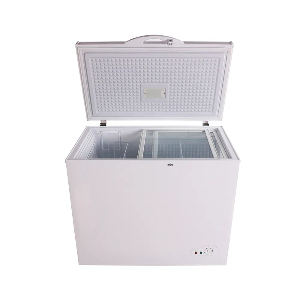 New Products 238L Strong Hing Commercial Chest Freezer, Deep Freezer Chest for Aparthotel-11