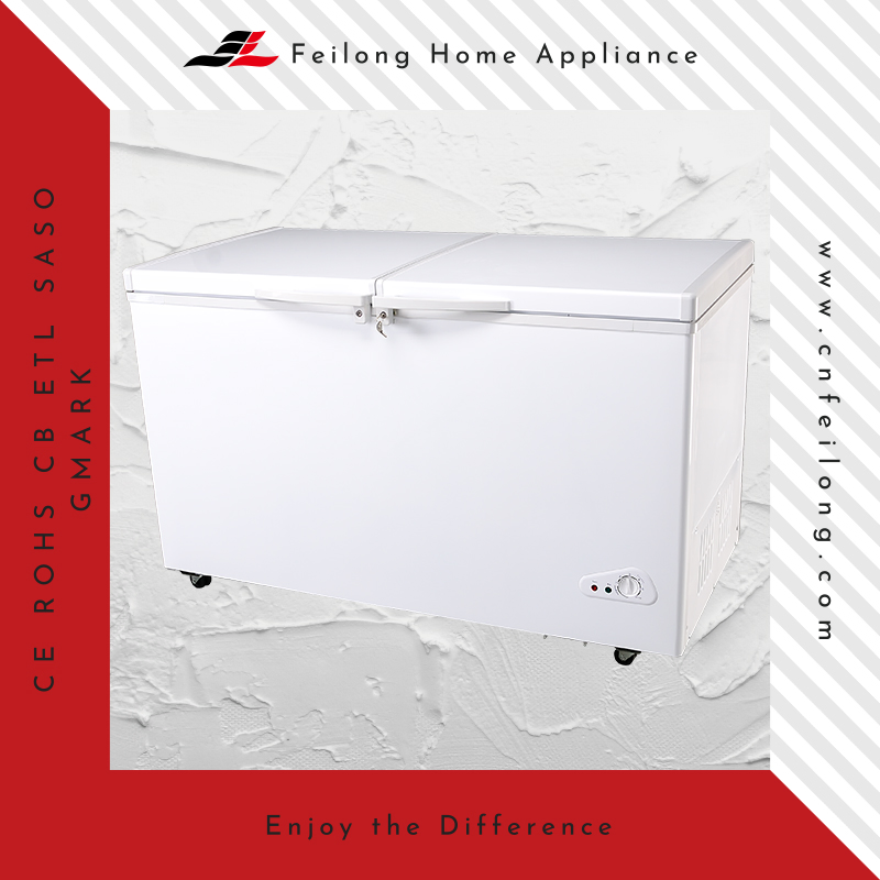 New Products 238L Strong Hing Commercial Chest Freezer, Deep Freezer Chest for Aparthotel-14