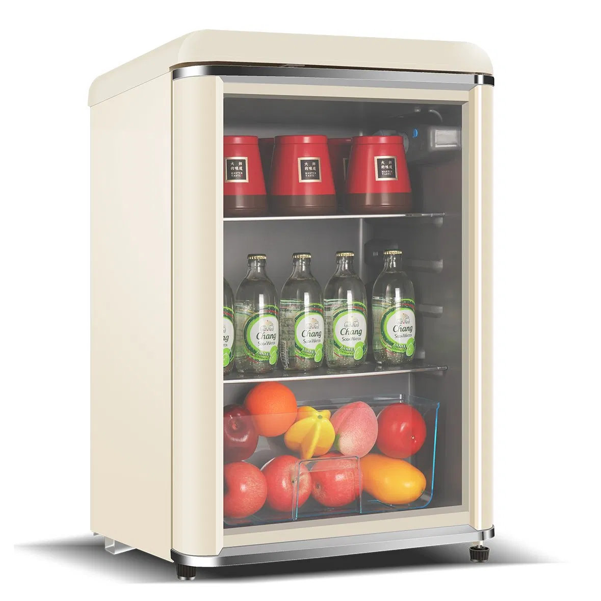 45L Single Door Refrigerators Drink Cool Fridge Portable Mini Fridge-11