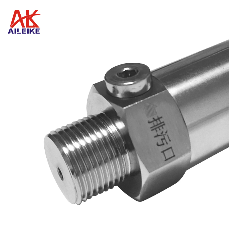 Aileike Alku701 Filter Gas Presisi Baja Tahan Karat Yang Disesuaikan Untuk Pemisah Gas-Cair OEM Pada Alat Uji-6