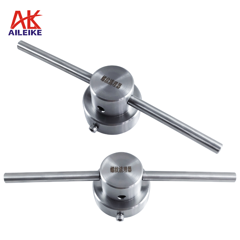 Aileike Alat Kalibrasi Manual Pembersih Ulir Pengukur Tekanan Untuk Aksesori Alat Uji Sambungan M20 X1.5 Dan M14 X1.5 Yang Dapat Disesuaikan-12