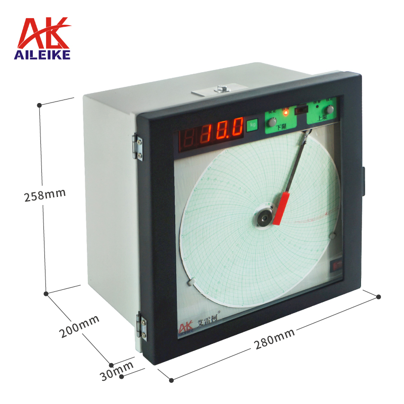 Aileike Alkyl101 Perekam Digital Dengan Sensor Kertas Lingkaran Dan Retensi Tekanan Untuk Pengujian Alat Dukungan OEM Yang Disesuaikan-7