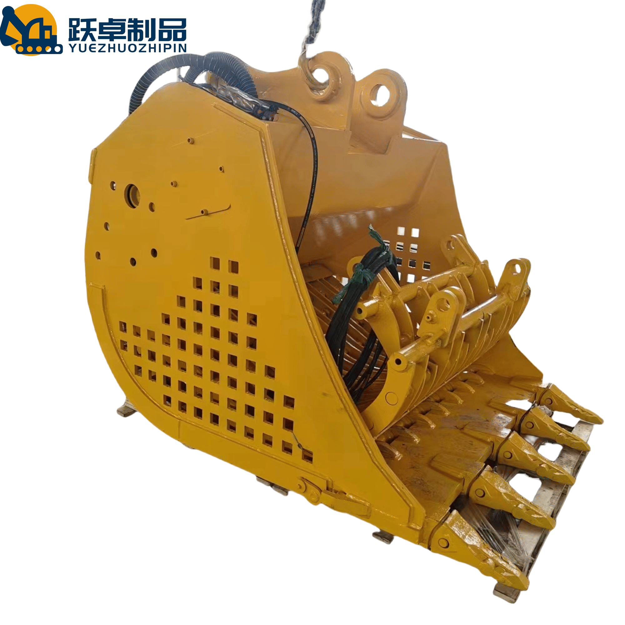 Factory Price Excavator Vibrating Screen Bucket for Sorting Separating