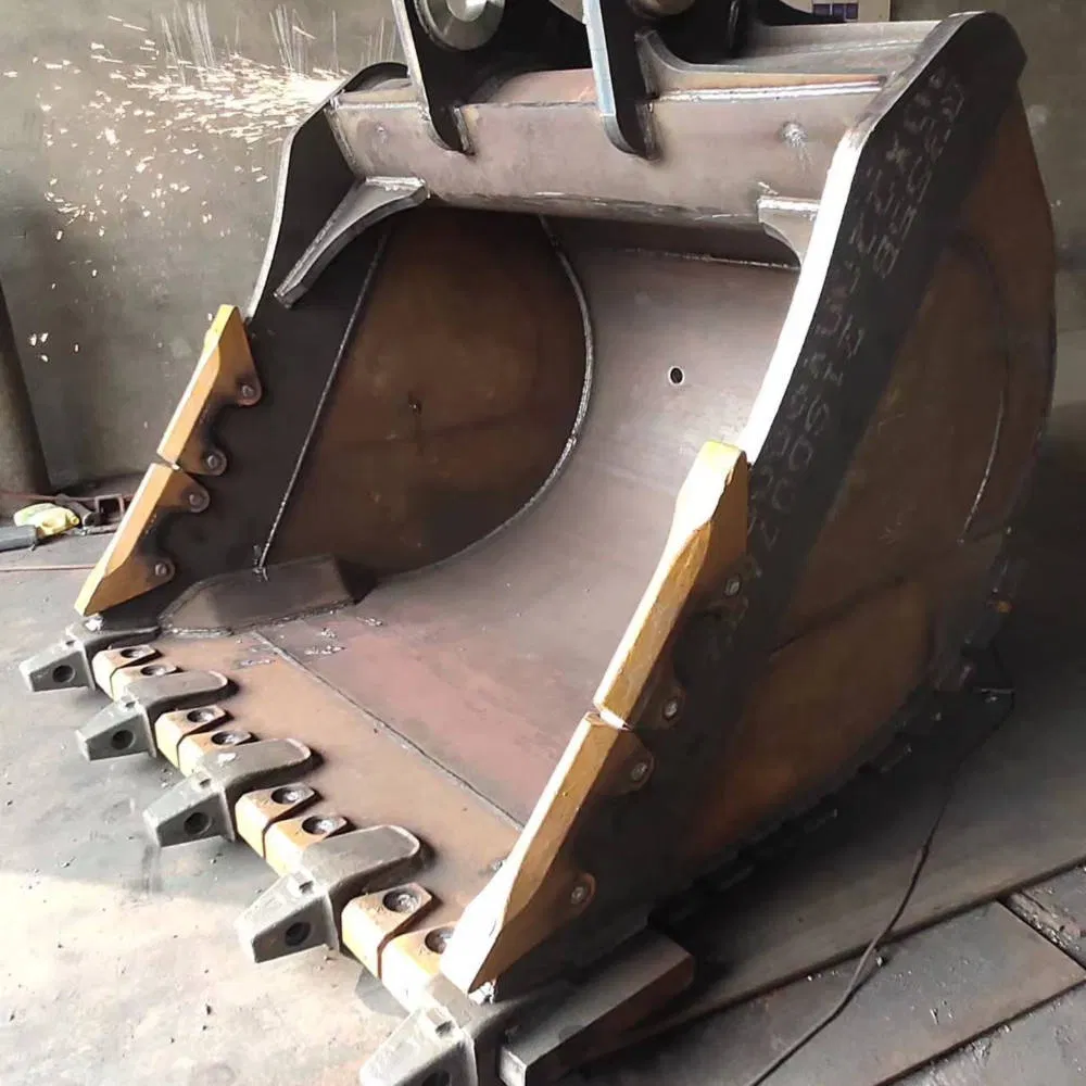 Various Models Types Rock Crusher Bucket Excavator Rotating Excavator Bucket-12