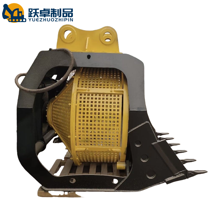 Various Models Types Rock Crusher Bucket Excavator Rotating Excavator Bucket-13