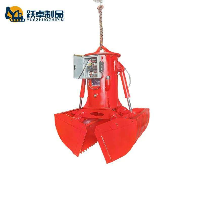 Excavator Rotary Hydraulic Clamshell Grab China Style Crane Clamp Shell Bucket-13