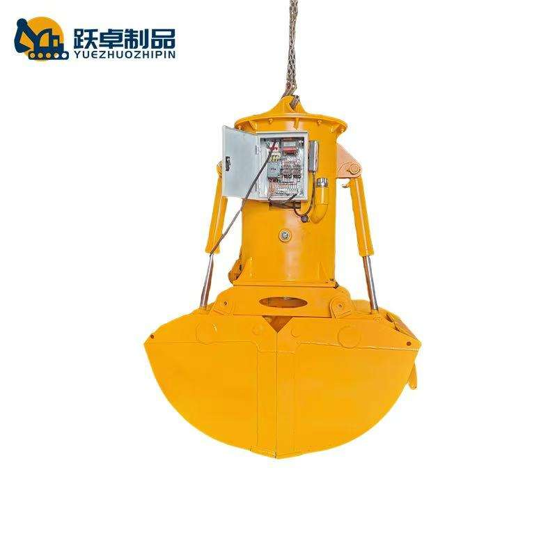 Excavator Rotary Hydraulic Clamshell Grab China Style Crane Clamp Shell Bucket-15