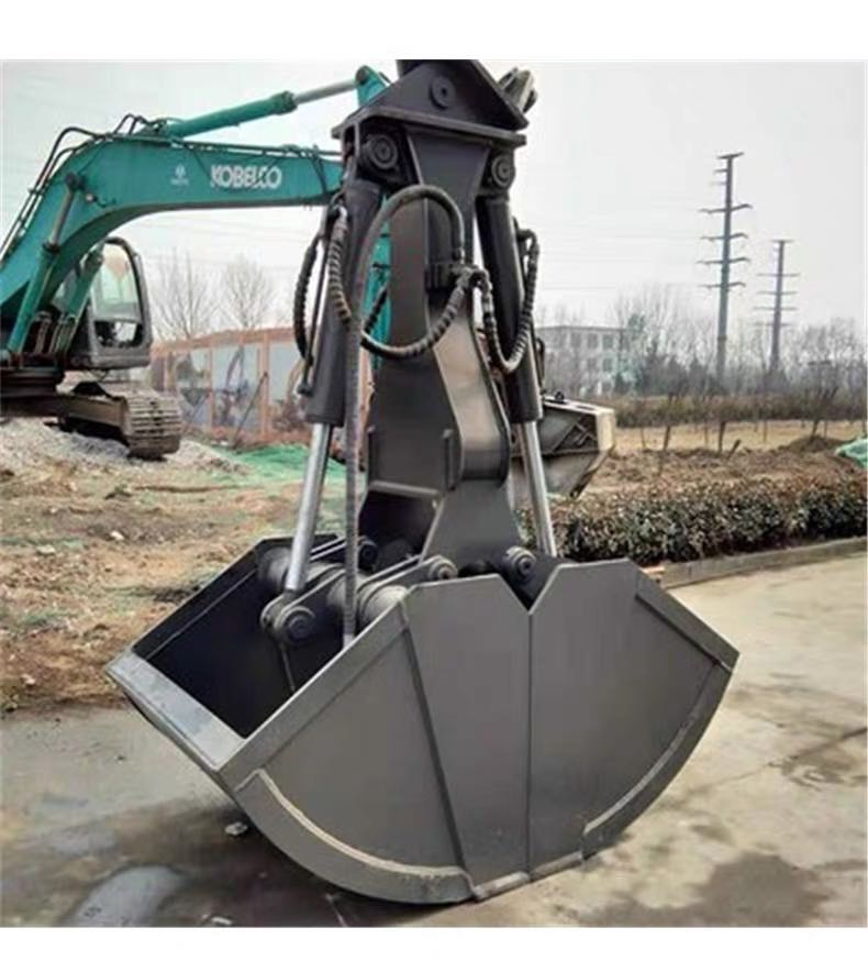 Excavator Rotary Hydraulic Clamshell Grab China Style Crane Clamp Shell Bucket-6