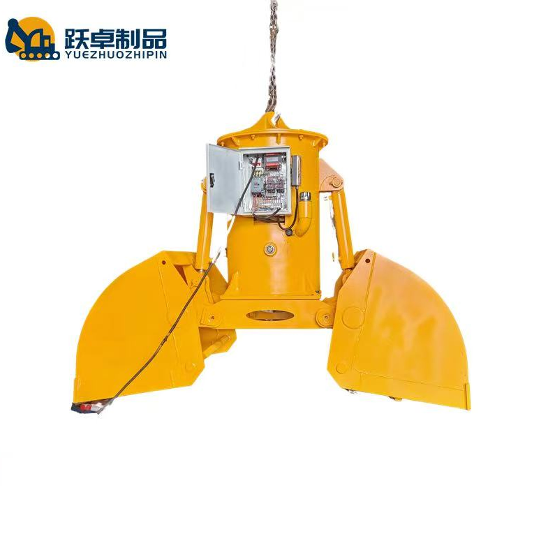 Excavator Rotary Hydraulic Clamshell Grab China Style Crane Clamp Shell Bucket-8