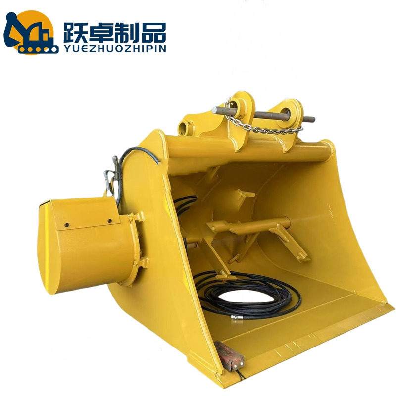Excavator Rotary Hydraulic Clamshell Grab China Style Crane Clamp Shell Bucket-10