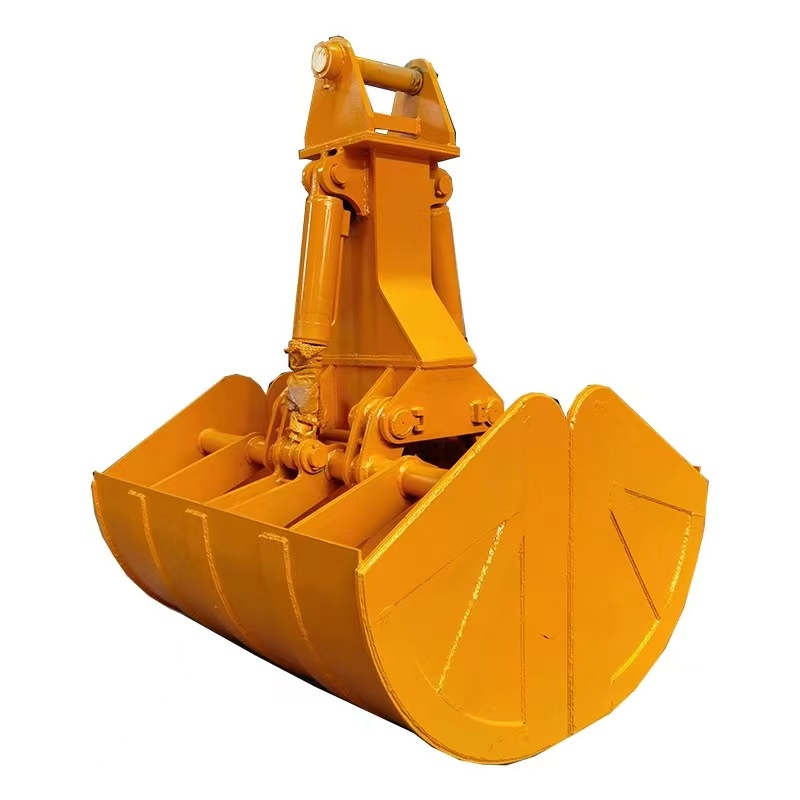 Excavator Rotary Hydraulic Clamshell Grab China Style Crane Clamp Shell Bucket-15