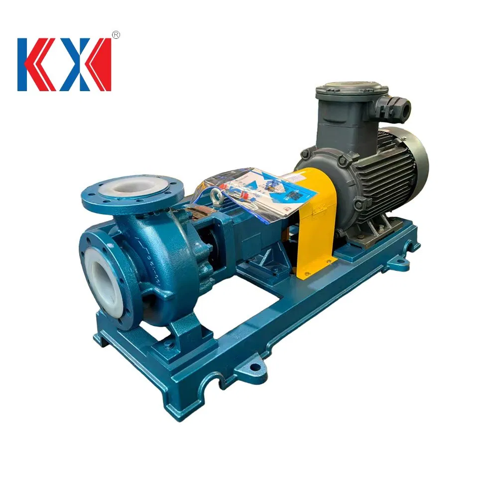 The Fluoroplastic Centrifugal Chemical Pump Can Transport Strong H2so4 and Strong HCl-20