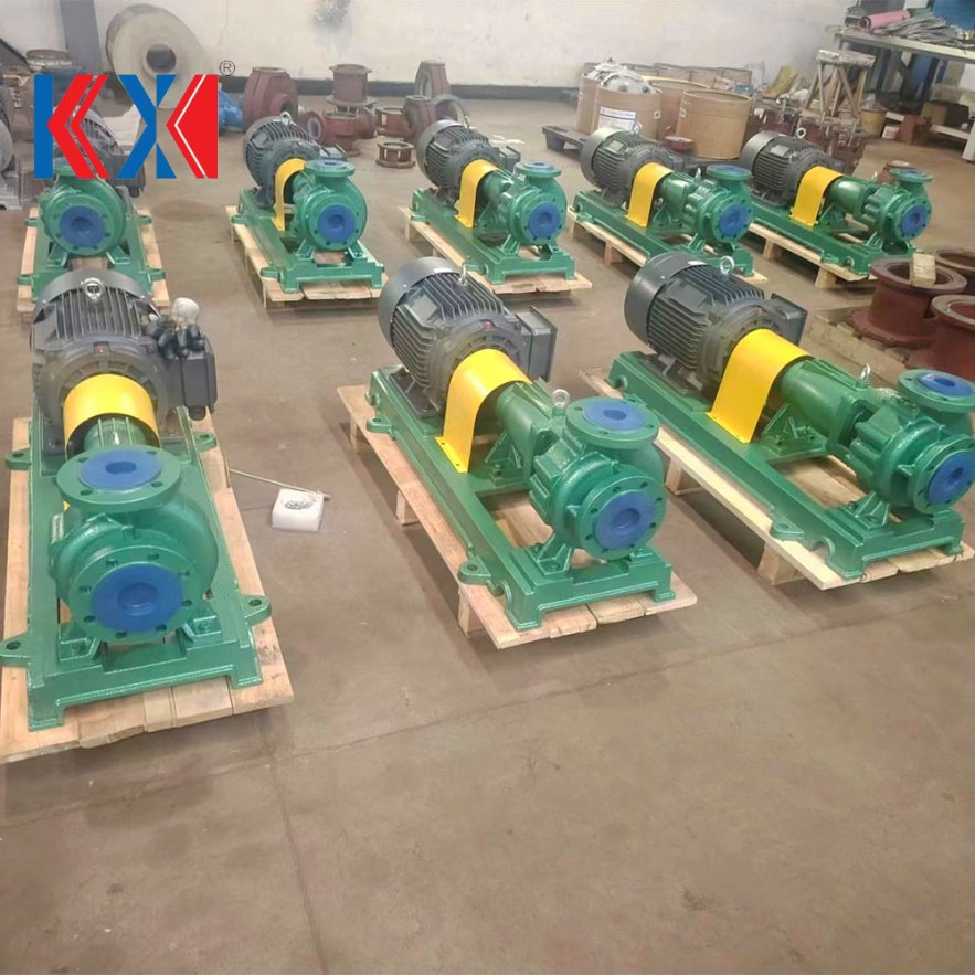 Durable Fluoroplastic Pump for H2so3, Hno2, and Hclo Solutions-7