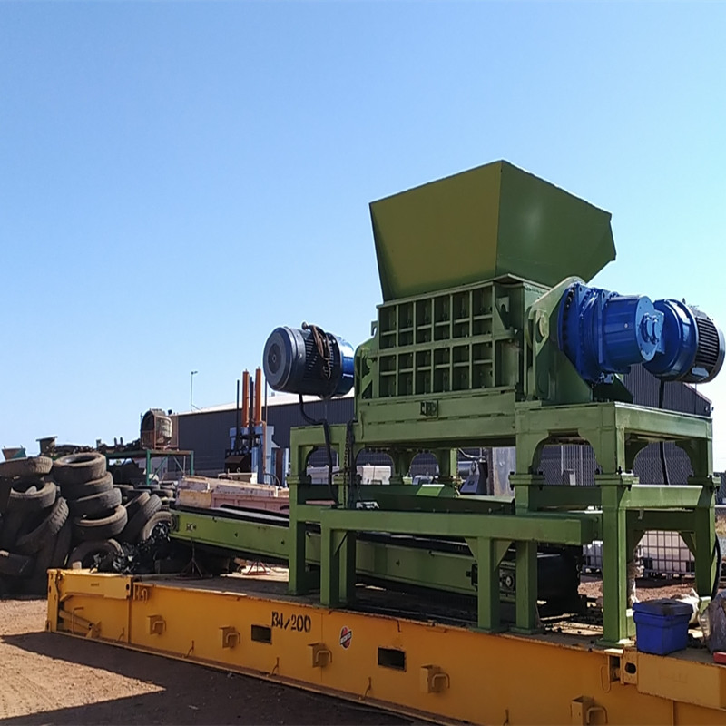 Tdf Plant Rubber Shredder Shredding Waste Tyre Cutter Machine Rubber Recycling Line-8