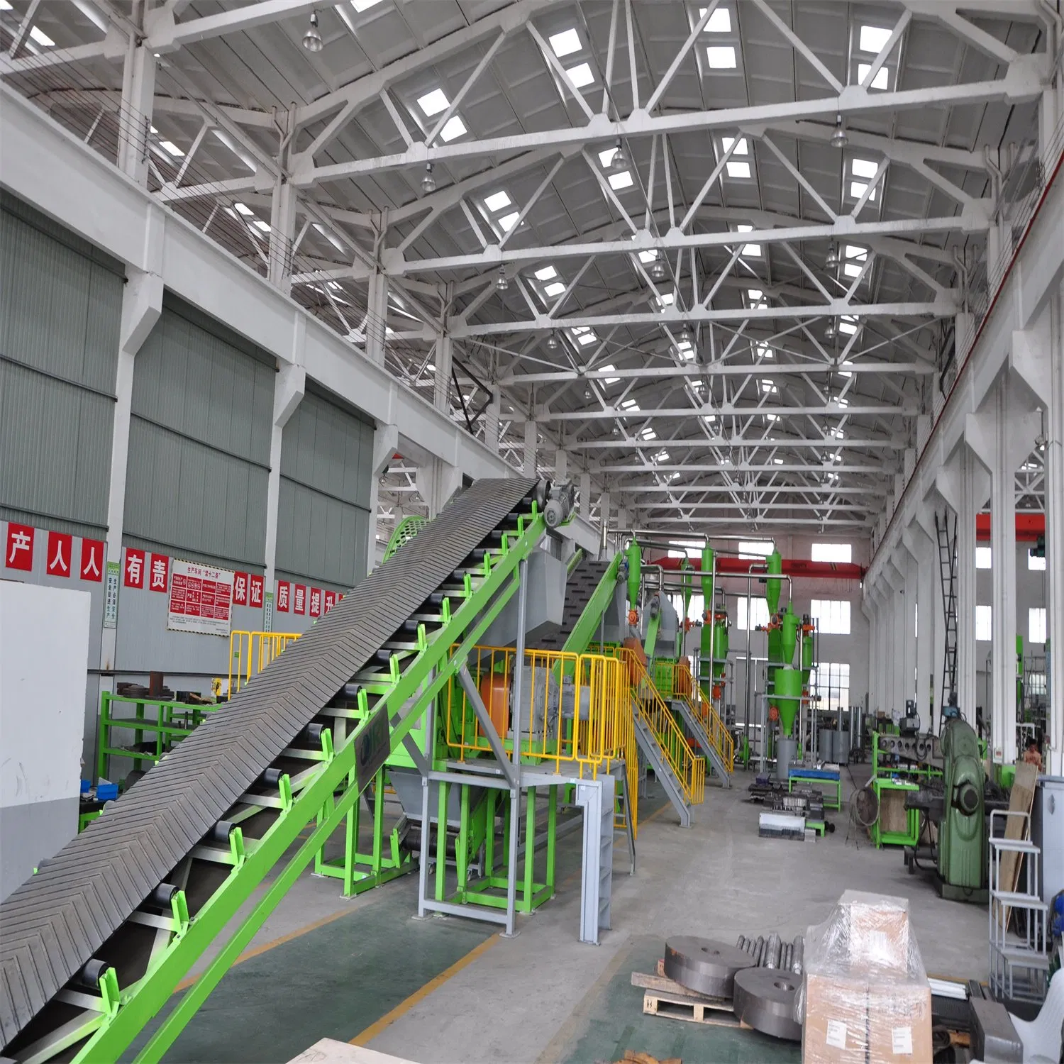 Tdf Plant Rubber Shredder Shredding Waste Tyre Cutter Machine Rubber Recycling Line-10