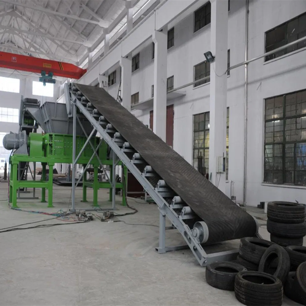 Rubber Cutter Powder Miller Waste Tyre Shredding Machinery Recycling Tire Machine-4