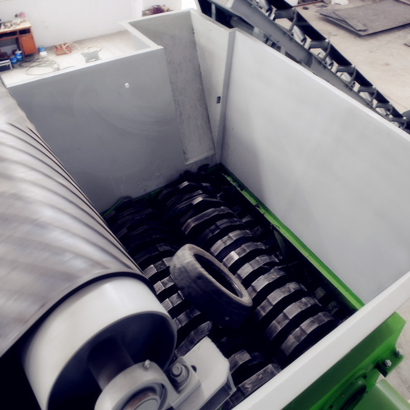 Rubber Cutter Powder Miller Waste Tyre Shredding Machinery Recycling Tire Machine-10