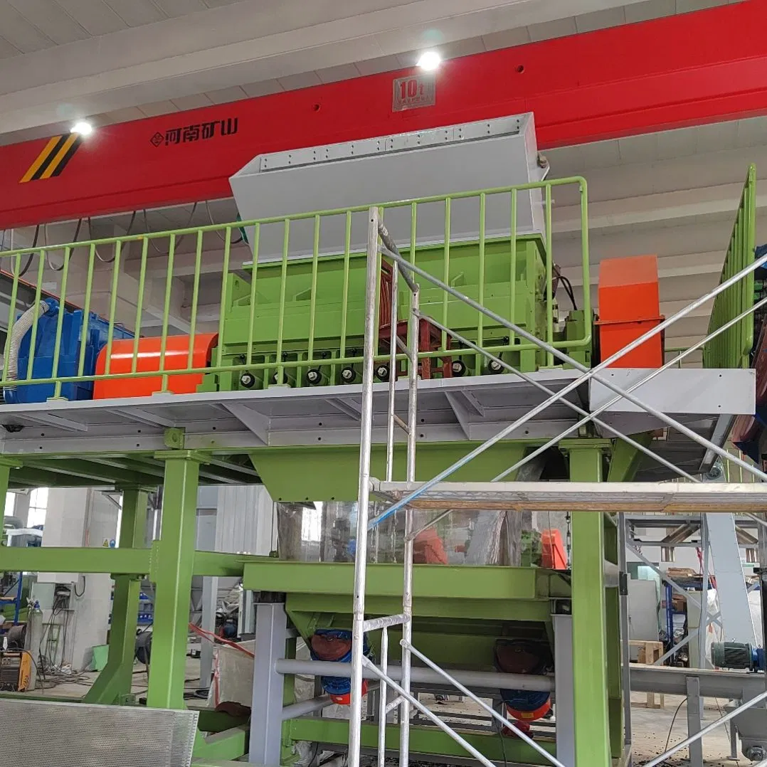 Tdf Tda Rubber Shredder Shredding Machinery Waste Tyre Machine Tire Recycling Plant-2