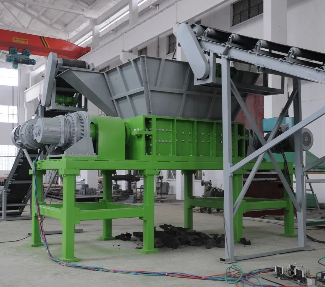 Tdf Tda Rubber Shredder Shredding Machinery Waste Tyre Machine Tire Recycling Plant-10