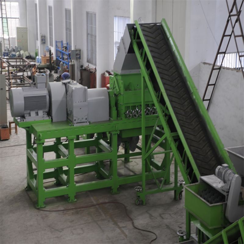 Low Price Used Tyre Shredder Rubber Tire Recycling Equipment-16