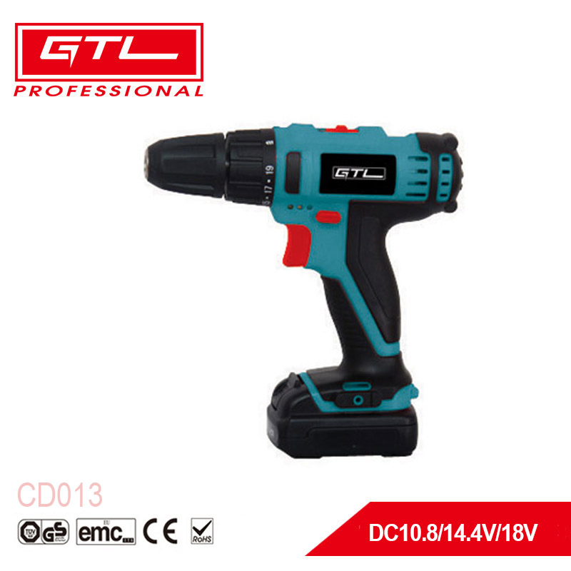 Quick Stop & Two Gear Speed Lithium Impact Electric Power Tools Cordless Drill with CE GS (CD047-T)-3