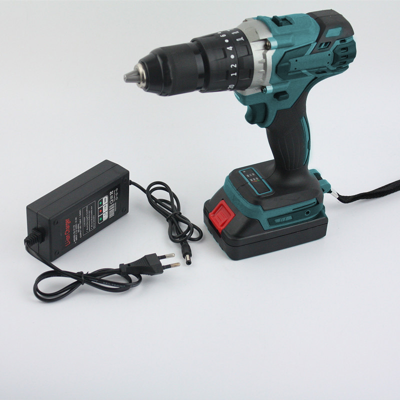Quick Stop & Two Gear Speed Lithium Impact Electric Power Tools Cordless Drill with CE GS (CD047-T)-11