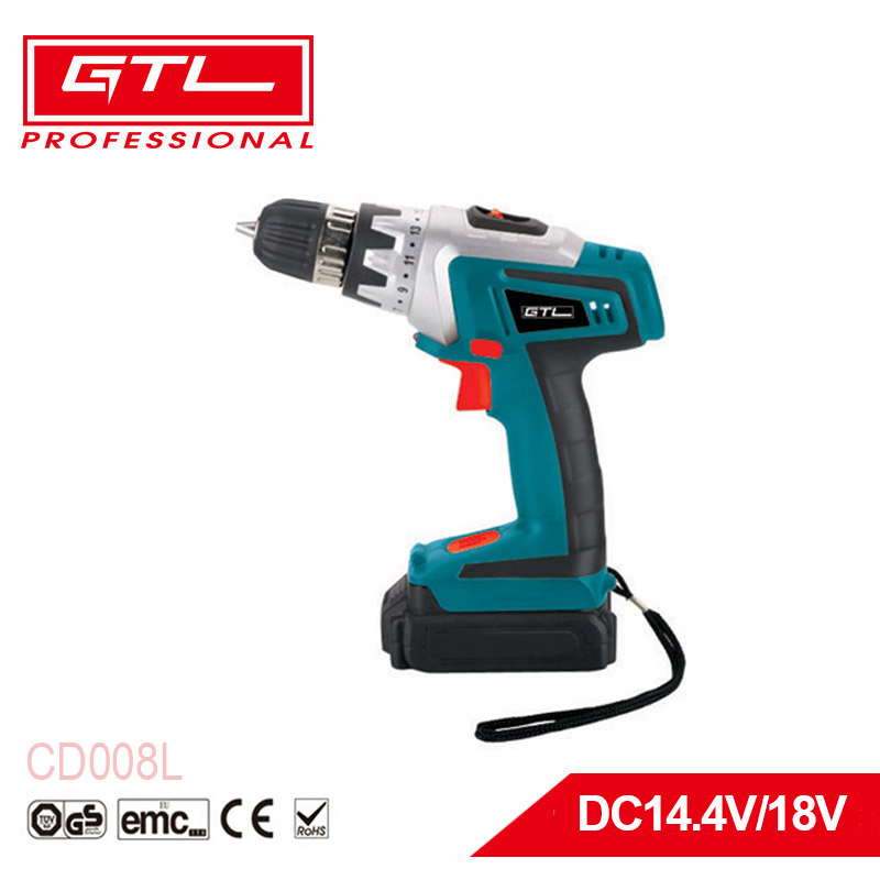 Electric Driver Drill Kit 18V Power Brushless Cordless Drill with 2 Variable Speed 1/2'' Keyless Chuck (CD028)-11