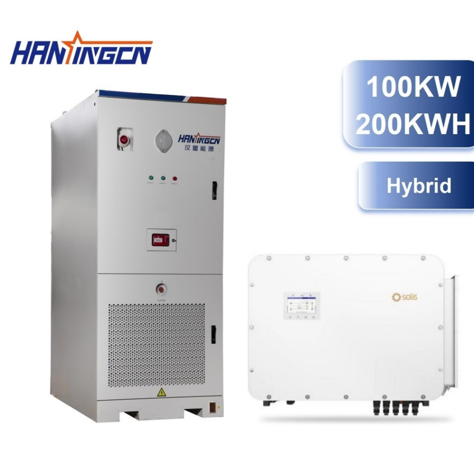 Hot Sale Lithium Battery LiFePO4 Bess Solar Energy Storage System 100kw 200kwh-4
