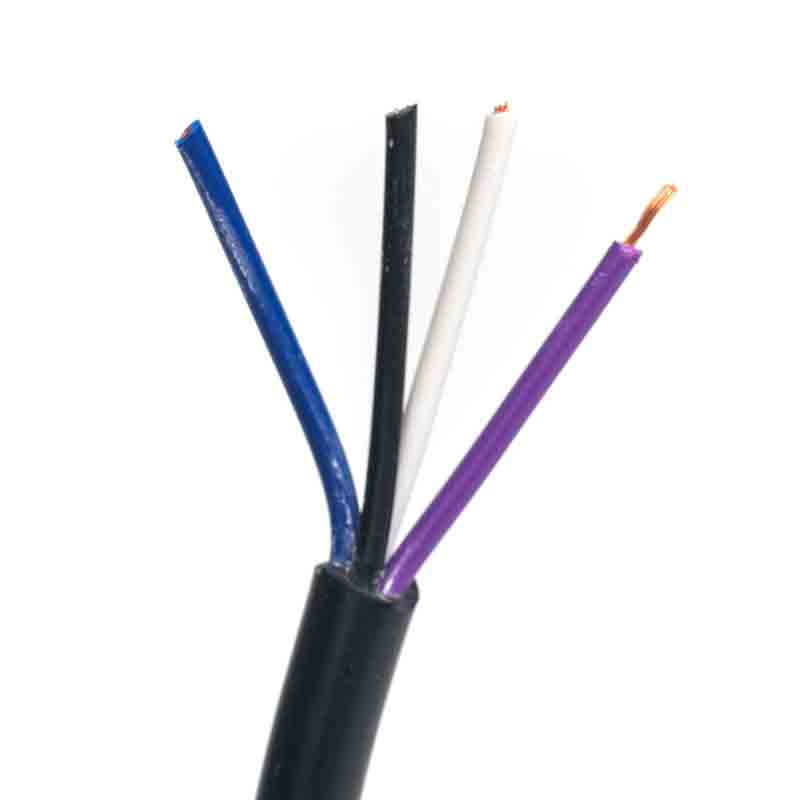 ISO 6722 Standard PVC Insulated Double Cover 0.75 1 1.5 mm2 Flryy Single Core Automotive Cable for Vehicle-16