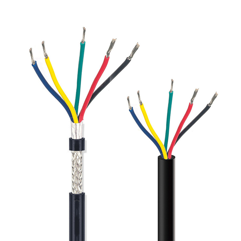 UL Listed UL2405 Shielded Twisted Alarm Cable 4 Core 6 Core 8 Core PVC Jacketed Cable-12