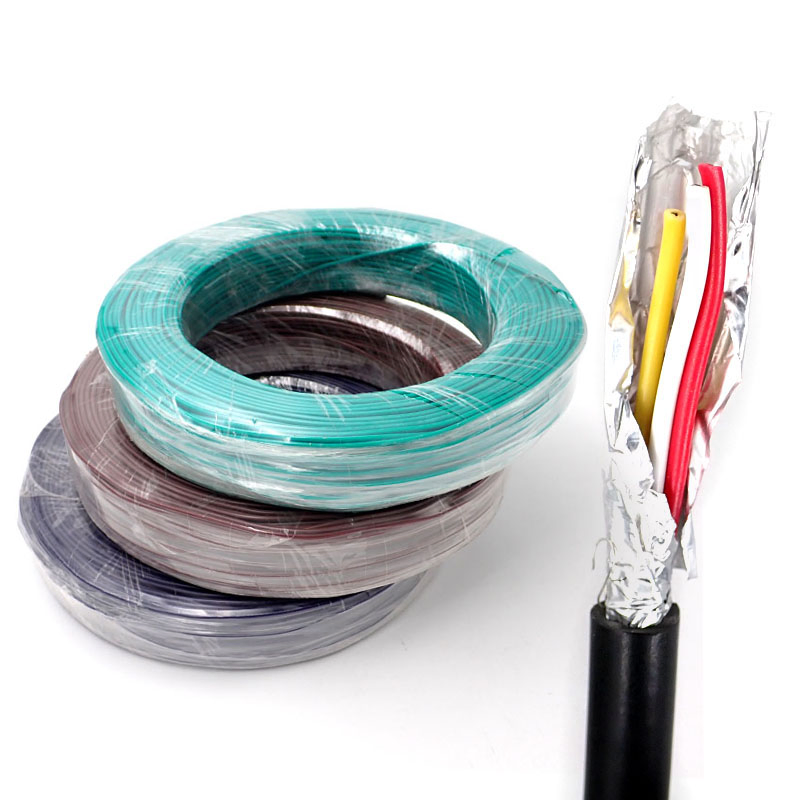 UL Listed UL2405 Shielded Twisted Alarm Cable 4 Core 6 Core 8 Core PVC Jacketed Cable-20