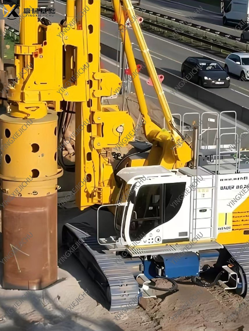 Best Sale Hydraulic Piling Machine Rotary Drilling Rig 60m Xr200-7