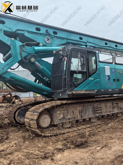 Sr445 Rotary Drilling Rig Engineering Machinery Pile Driverused-5